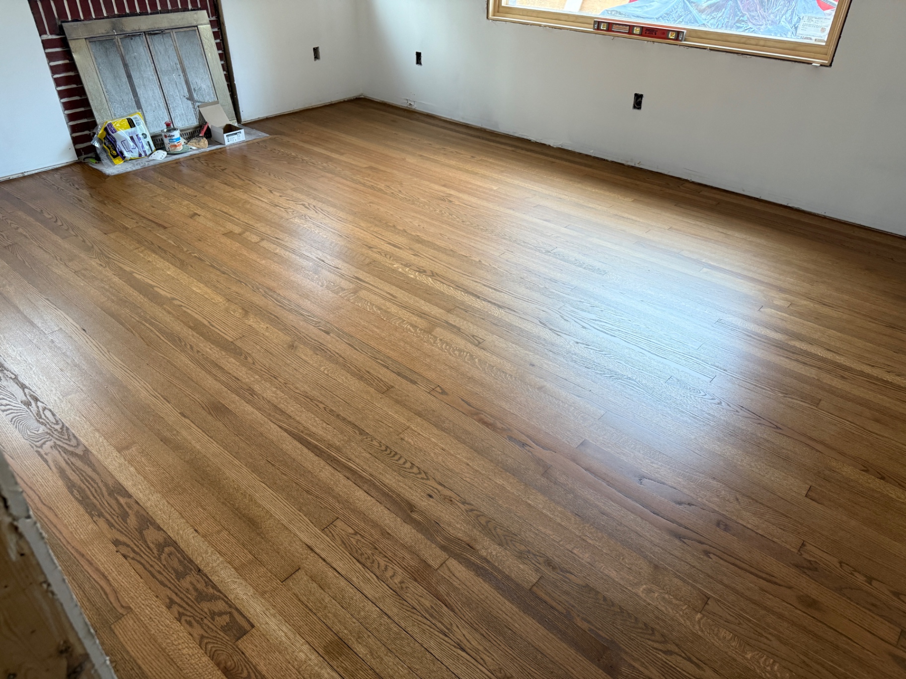 English Chestnut Red Oak, Whole House after restoration