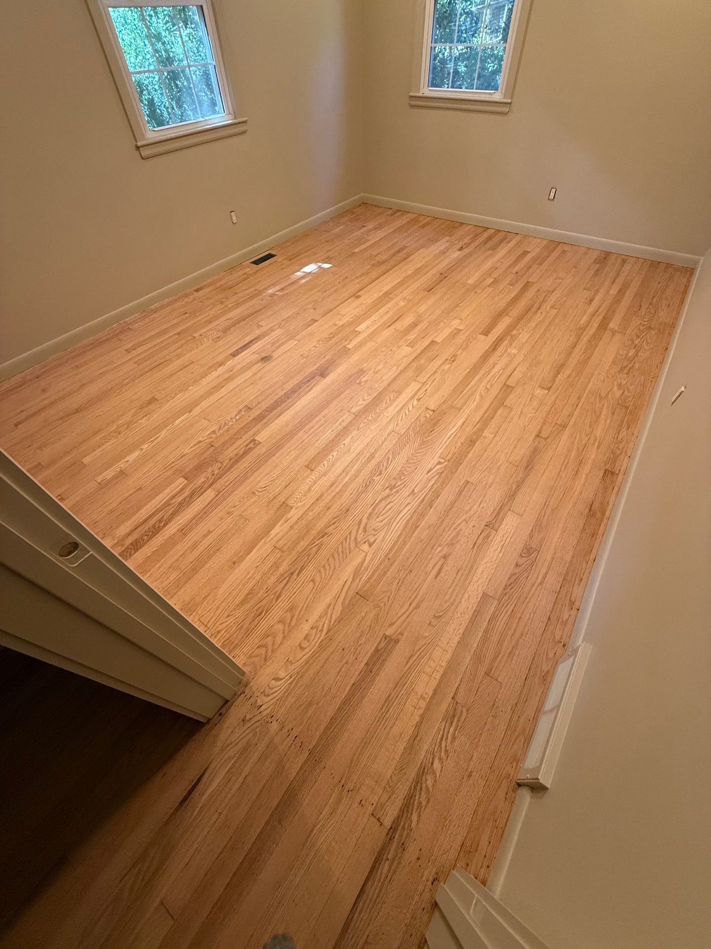 Red Oak Under Carpet, Brought Back after restoration